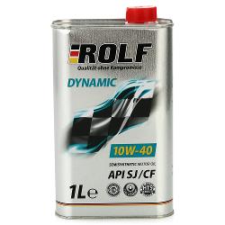 Моторное масло Rolf Dynamic 10W-40 - характеристики и отзывы покупателей.