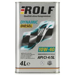 Моторное масло Rolf Dynamic Diesel 10W-40 - характеристики и отзывы покупателей.