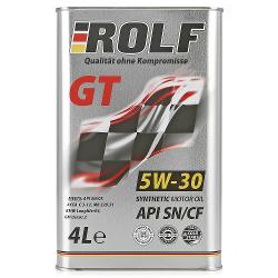 Моторное масло Rolf GT 5W-30 - характеристики и отзывы покупателей.