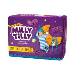 Подгузники ночные Milly Tilly 3 - характеристики и отзывы покупателей.