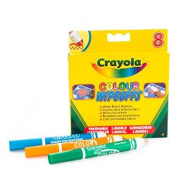 Crayola Фломастеры 8 цветов радуги для белой доски - характеристики и отзывы покупателей.