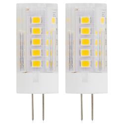 Упаковка ламп LED 2 шт Jazzway PLED-G4 3w 2700K 240Lm 220V/50Hz - характеристики и отзывы покупателей.