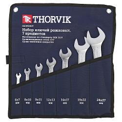 Набор ключей рожковых Thorvik - характеристики и отзывы покупателей.