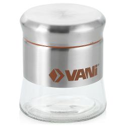 Банка для сыпучих продуктов VANI 350 мл - характеристики и отзывы покупателей.