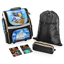 Рюкзак DAZZLE школьный с наполнением Капитан 2 - характеристики и отзывы покупателей.