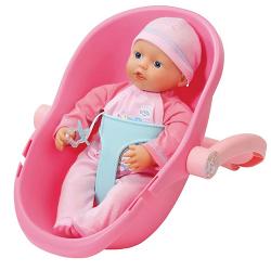 Кукла ZAPF My Little BABY Born 32 см и кресло-переноска - характеристики и отзывы покупателей.