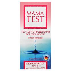 Тест для определения беременности MAMA TEST №2 - характеристики и отзывы покупателей.