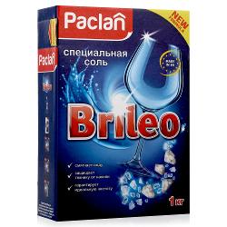 Соль для посудомоечных машин Paclan Brileo - характеристики и отзывы покупателей.