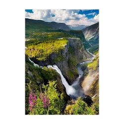 Trefl Пазл 1000 деталей - Водопад Верингсфоссен в Норвегии - характеристики и отзывы покупателей.