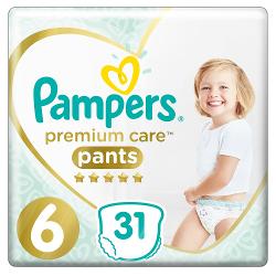 Трусики-подгузники Pampers Premium Care Pants 6 - характеристики и отзывы покупателей.