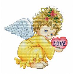 Набор для вышивания Белоснежка Маленький ангел - характеристики и отзывы покупателей.