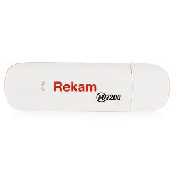 Универсальный беспроводной 2G3G USB модем Rekam M7200 - характеристики и отзывы покупателей.