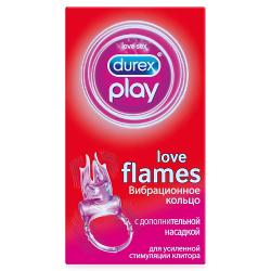Вибрационное кольцо Durex Play Love Flames - характеристики и отзывы покупателей.
