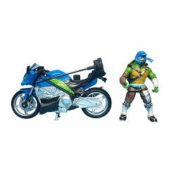 Мотоцикл TMNT с фигуркой Лео - характеристики и отзывы покупателей.