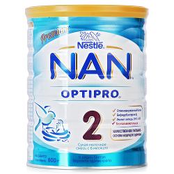 Смесь молочная NAN 2 Optipro - характеристики и отзывы покупателей.