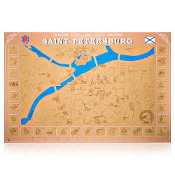 Скретч-карта/стираемая карта Санкт-Петербурга - характеристики и отзывы покупателей.