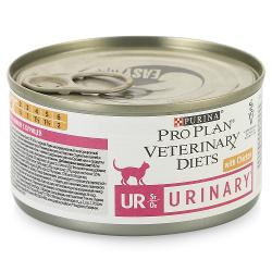 Упаковка консервов 24 шт Pro Plan Veterinary Diets Feline UR Urinary 24 шт x 195гр - характеристики и отзывы покупателей.