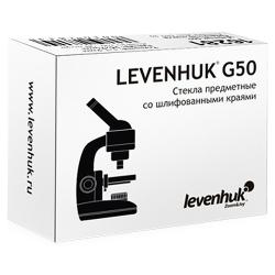 Предметные стекла Levenhuk G50 - характеристики и отзывы покупателей.