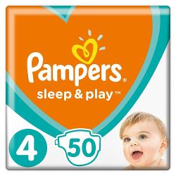 Подгузники Pampers Sleep&Play 4 - характеристики и отзывы покупателей.