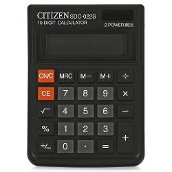 Калькулятор Citizen SDC-022S - характеристики и отзывы покупателей.