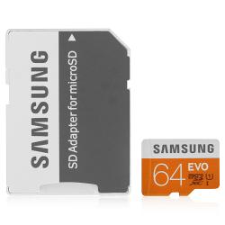 Карта памяти TransFlash MicroSDXC UHS-I Samsung EVO - характеристики и отзывы покупателей.