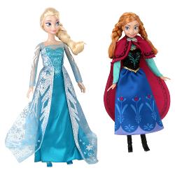 Куклы Disney Princess Принцессы Дисней Анна и Эльза в наборе из м/ф Холодное Сердце - характеристики и отзывы покупателей.