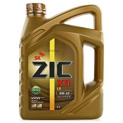 Моторное масло ZIC X9 LS DIESEL 5W-40 4л синтетическое - характеристики и отзывы покупателей.