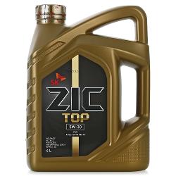 Моторное масло ZIC TOP 5W-30 4л синтетическое - характеристики и отзывы покупателей.