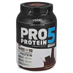 Протеин VPLAB PRO 5 Protein / 1200 гр / шоколад-нуга - характеристики и отзывы покупателей.