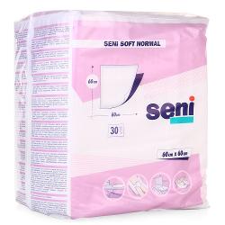Пеленки Seni Soft Normal 60x60 cм - характеристики и отзывы покупателей.