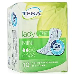 Впитывающие вкладыши Tena Lady Mini - характеристики и отзывы покупателей.