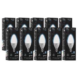 Упаковка ламп LED 10 шт Gauss LED Candle 4W E14 4100K EB103101204 - характеристики и отзывы покупателей.