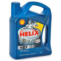 Моторное масло Shell Helix HX7 5W-30 - характеристики и отзывы покупателей.