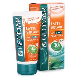 Солнцезащитное молочко SPF30 Geomar Solari Bio - характеристики и отзывы покупателей.