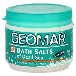 Соль Мертвого моря для ванн Geomar - характеристики и отзывы покупателей.