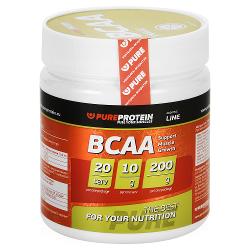 Аминокислоты Pure Protein BCAA апельсин 200 г - характеристики и отзывы покупателей.