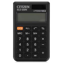 Калькулятор Citizen SLD-200N - характеристики и отзывы покупателей.