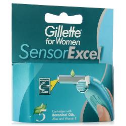 Кассеты для бритья Gillette Sensor Excel for Women - характеристики и отзывы покупателей.